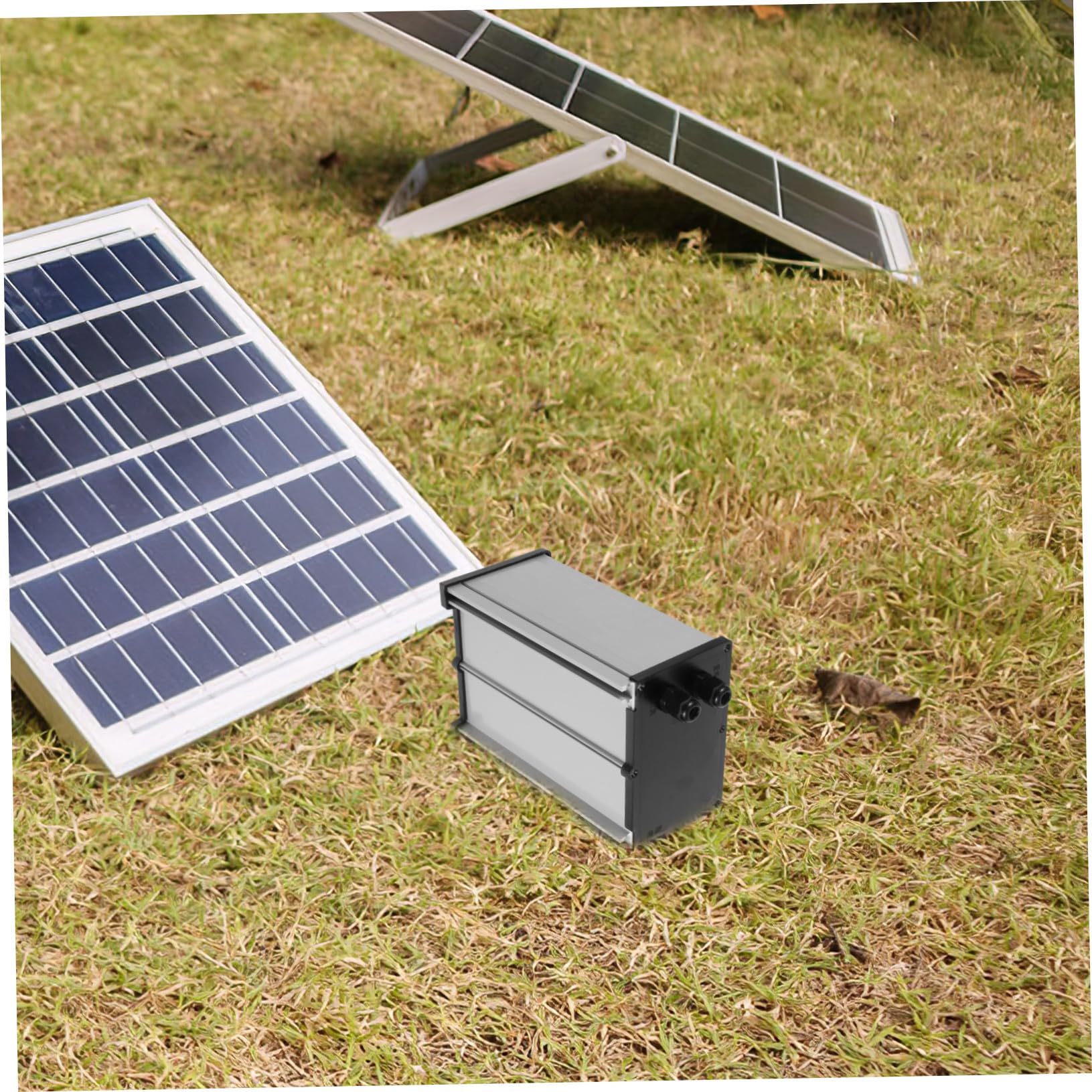 Boîtier Batterie Étanche Robuste avec Couvercle pour Stockage Lithium Boîte Électrique Extérieure pour Éclairage Solaire Protection des Composants