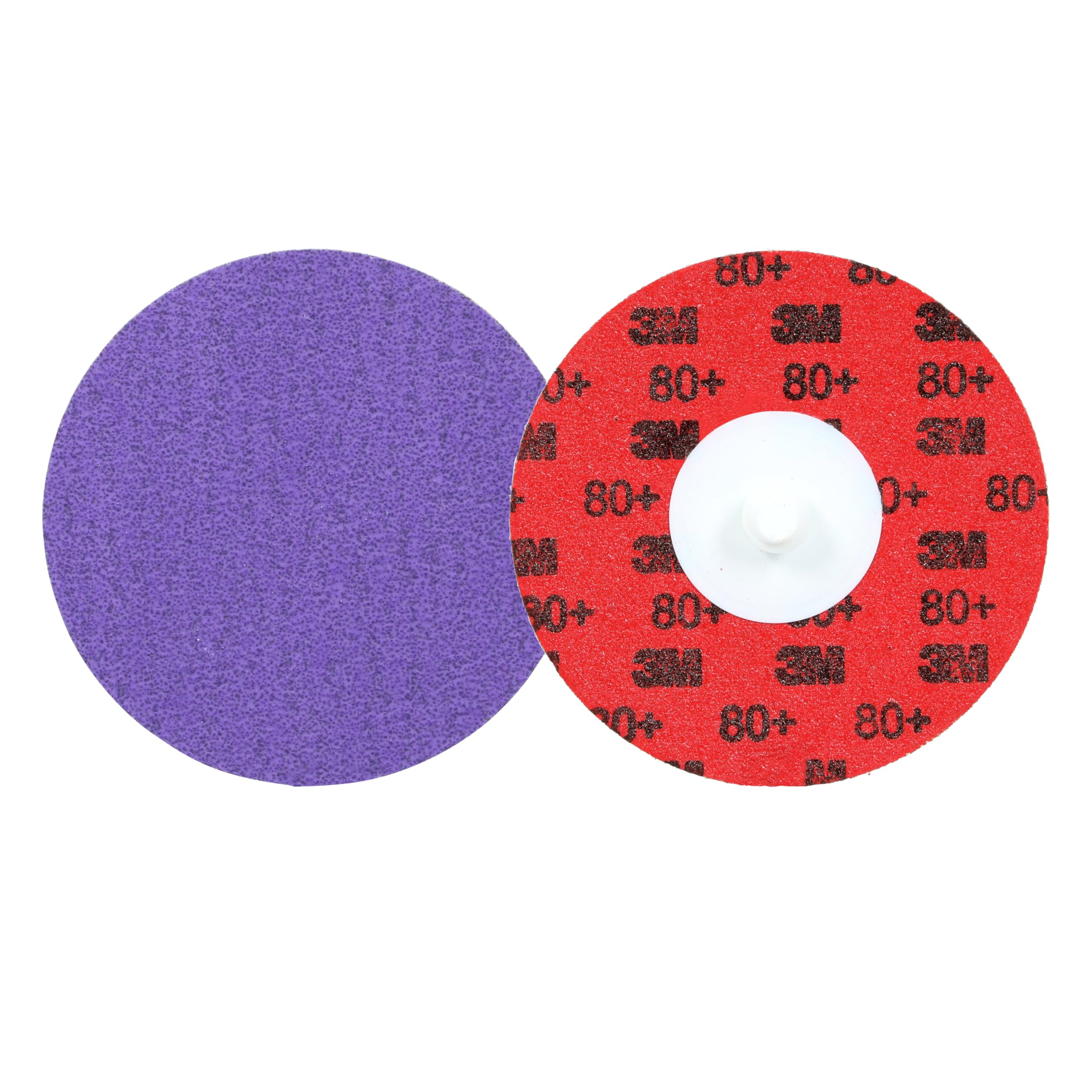 3M Cubitron 3 Roloc Durable Edge Disc 1184F, 36+ YF-weight, TR, Purple, 76 mm, 50/Carton