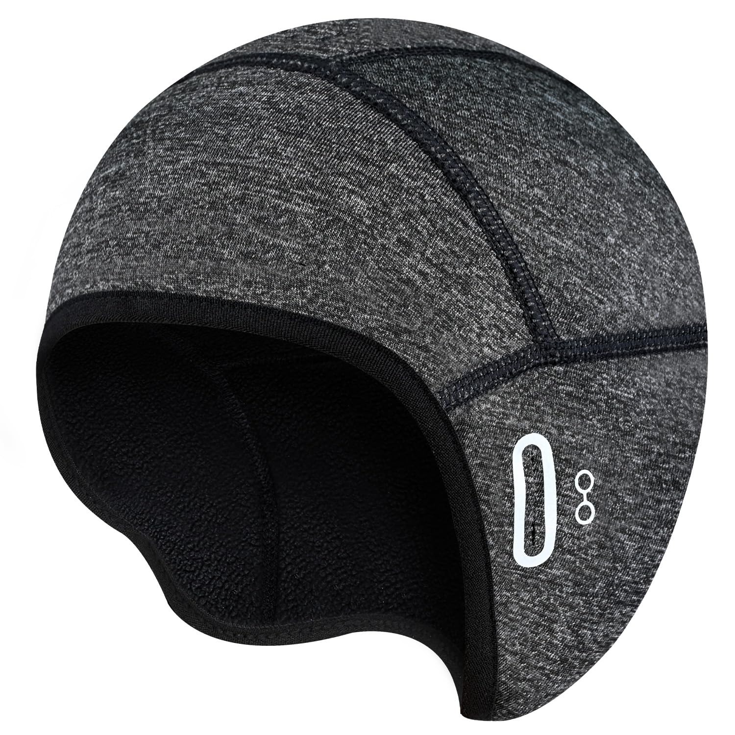 HAZENS Fahrradmütze Warm Winddicht Fahrradmütze unter Helm Atmungsaktiv Helm-Unterziehmütze für Herren & Damen Fahrradkappe Sportmütze Laufmütze Bike Warm Cap Wintermütze