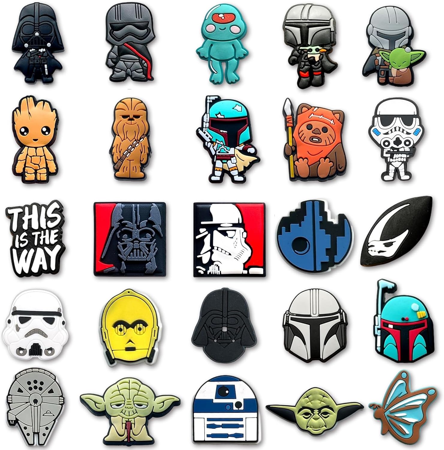 Cartoon Shoe Charms for Croc Clogs Sandals, Cute Shoe Decorations