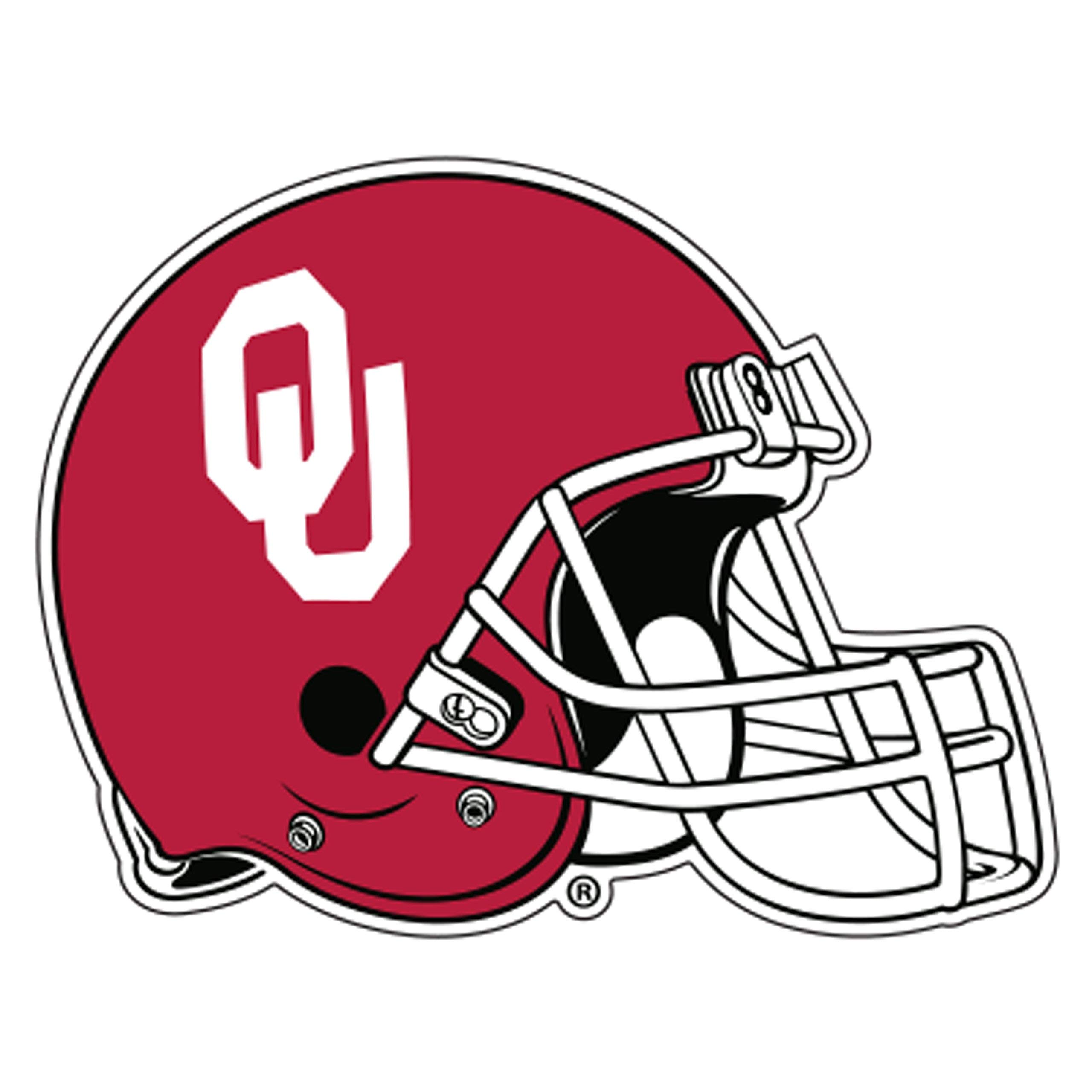 Oklahoma Magnet (OU HELMET MAGNET (3''4''9''), 9 in)