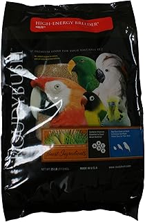 Roudybush High Energy, Nibbles Bird Food, 25-Pound
