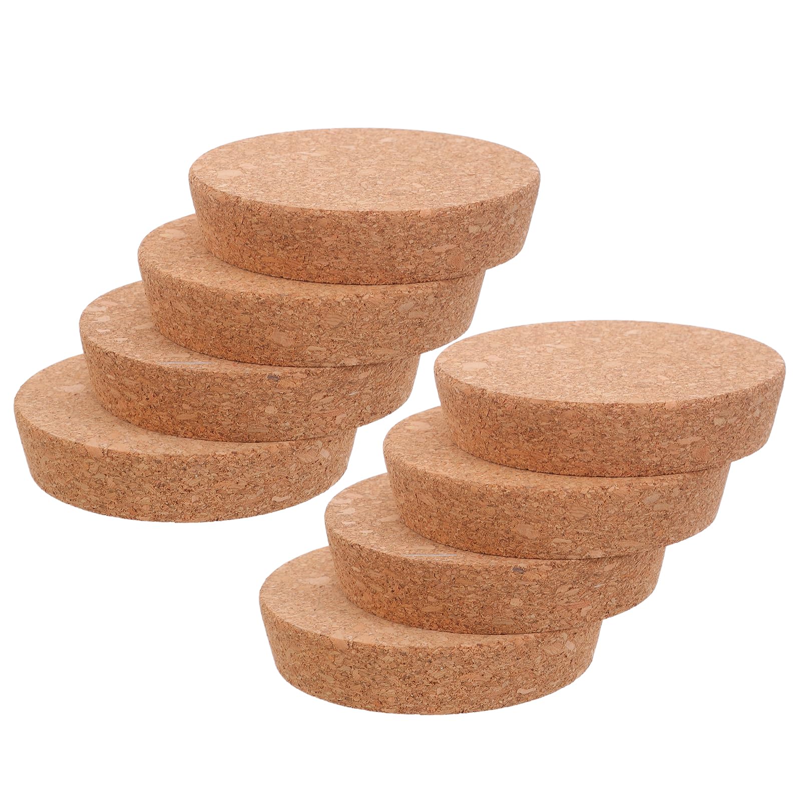 Tapones de corcho cónicos para botellas de vino con sellado hermético natural
