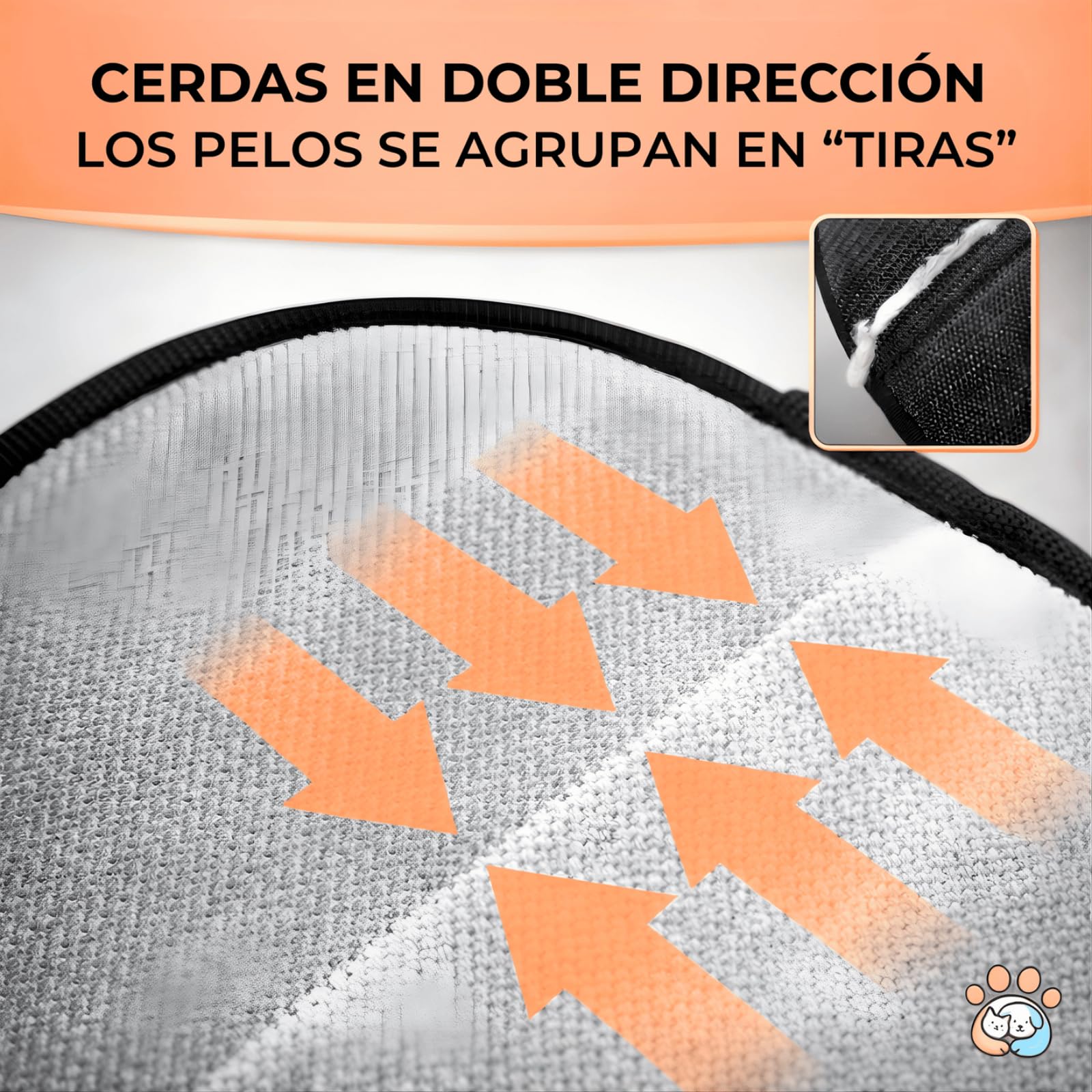 MEIION Softpet Guantes Quitapelos,Softpet Guantes,Guante Quitapelos Mascotas Doble Cara Reutilizable,Guante Aseo para Perros y Gatos,Quitapelos Doméstico para Sofá,Ropa y Coche