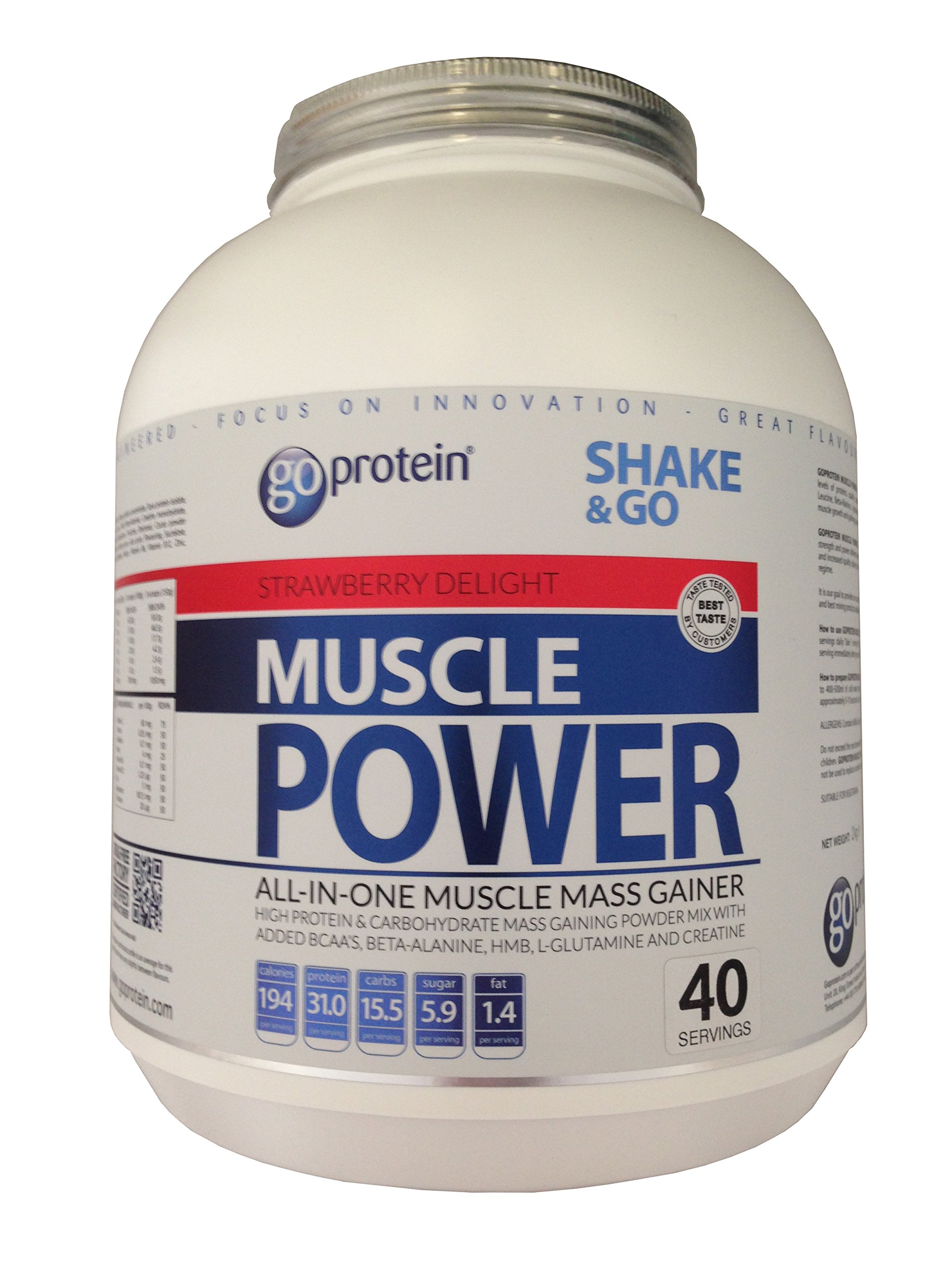 2kg Muscle Power Stawberry