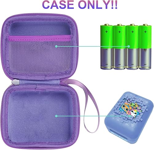 Miniatura 4 de Bitzee - Estuche de transporte para juguete interactivo digital para mascotas, juguetes electrónicos para niños, funda de almacenamiento de viaje,