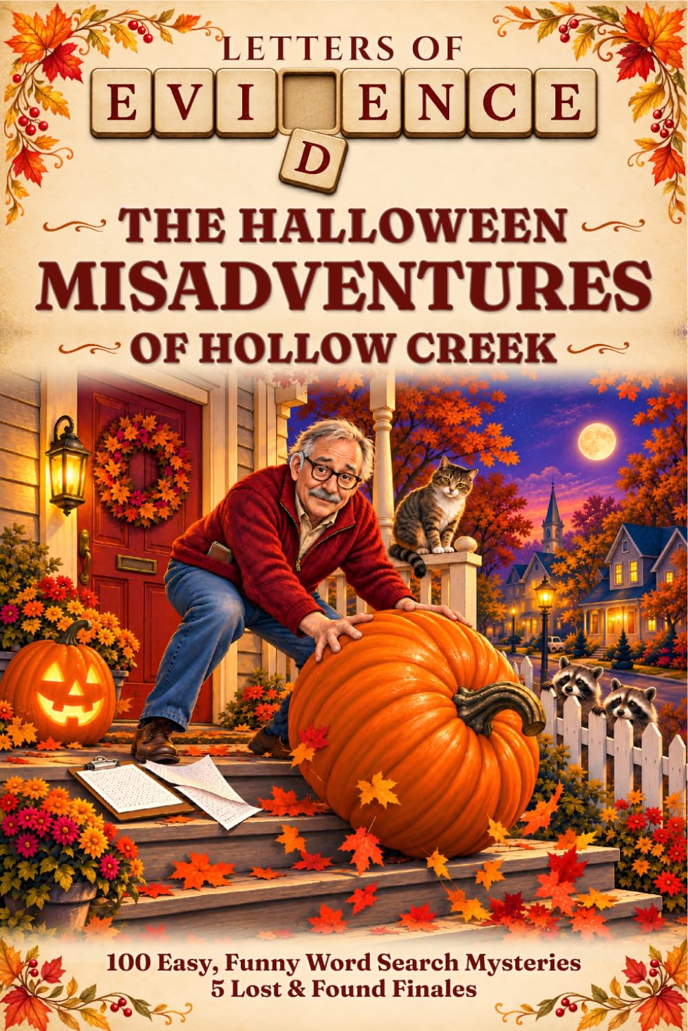 Word Club The Halloween Misadventures of Hollow Creek: 100 Easy, Funny Word ...