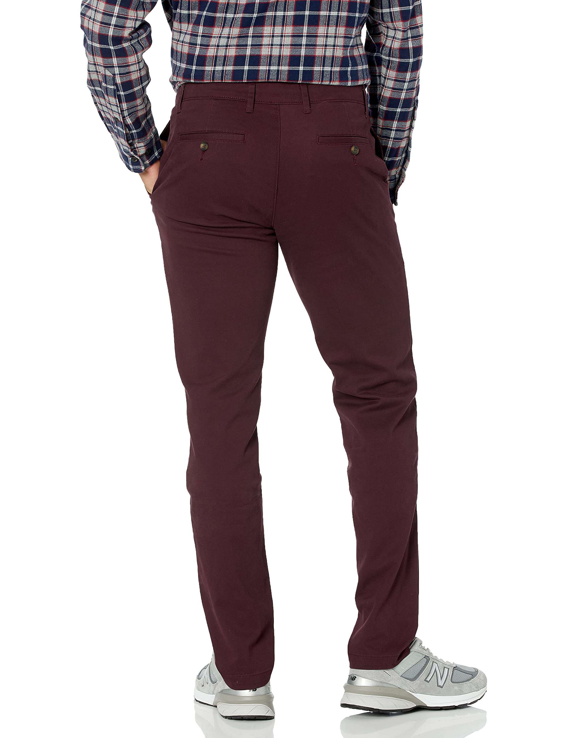 Amazon Essentials Skinny-Fit Casual Stretch Chino Trouser Uomo