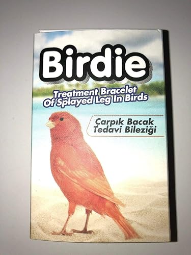 Pulsera de tratamiento de pierna extendida para pájaros, bandas de pinzón canario, anillos de pierna de 0.118 in