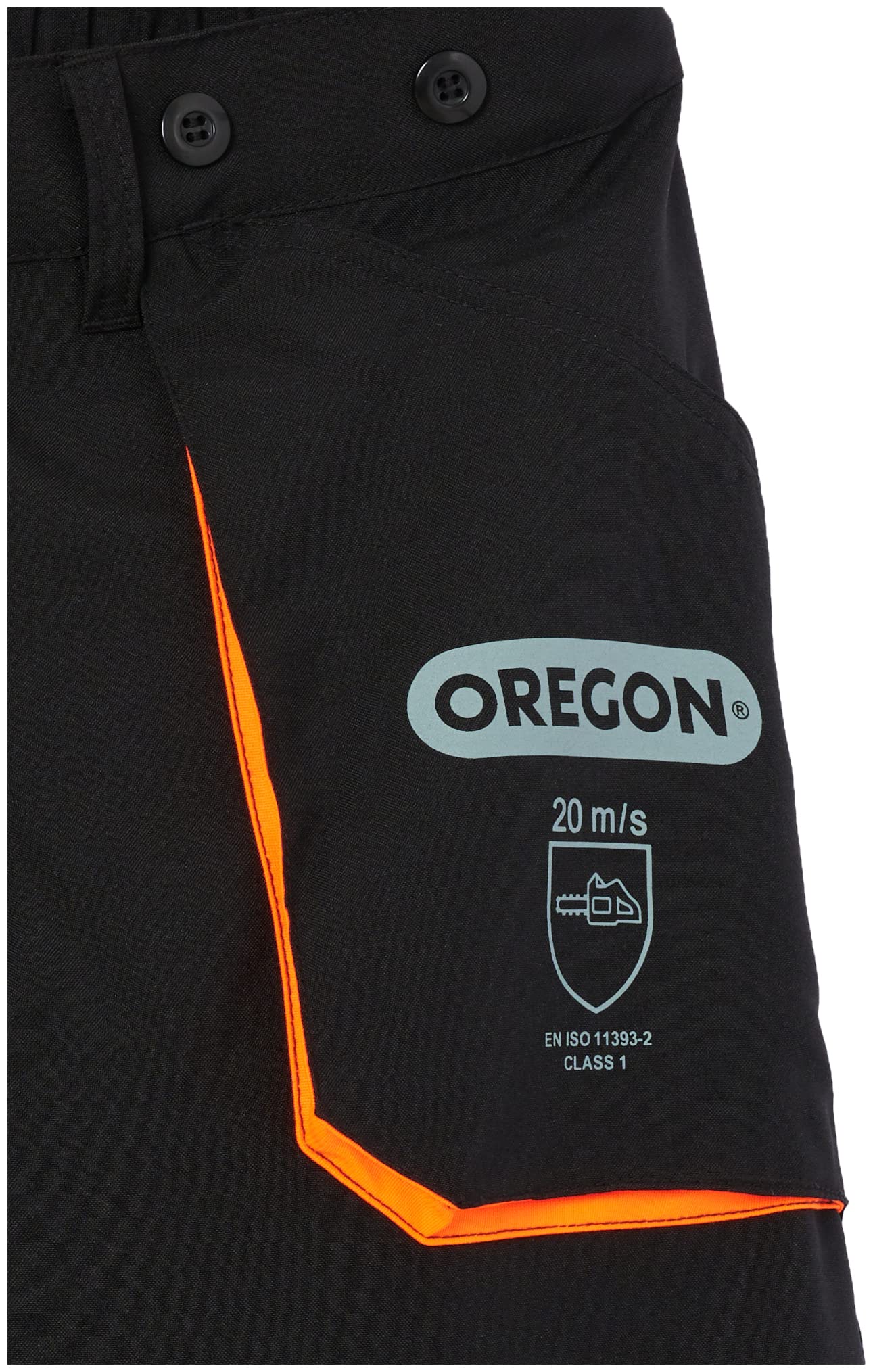Oregon Yukon Pantalones de Seguridad para Motosierra, Protección Anticorte, Ropa de Trabajo, Tallas S – 3XL
