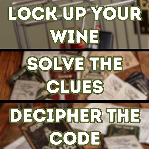Miniatura 3 de Boxer Gifts Wine Escape Room - Desbloquea la jaula para recibir botella  Divertida caja de rompecabezas para adultos  Regalos de vino inusuales para