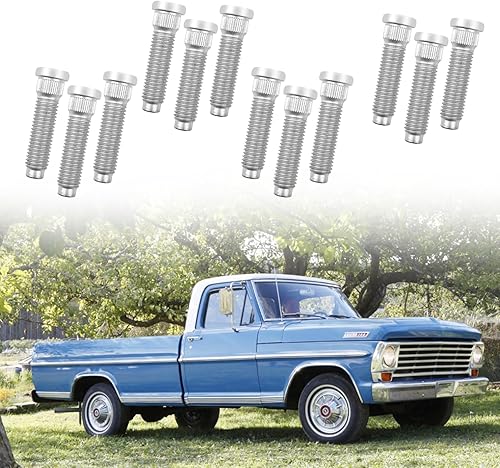 Miniatura 1 de GOMADEIT 6 pernos de rueda para Ford Expedition F-100 Ranger F-150 Heritage F-150 F-250 Lobo Lincoln Blackwood Mark LT Navigato 2000-2014 reemplazan