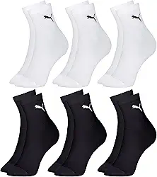 Kit 6 Pares Meia Puma Cano Médio Alto Esportiva Dry Original
