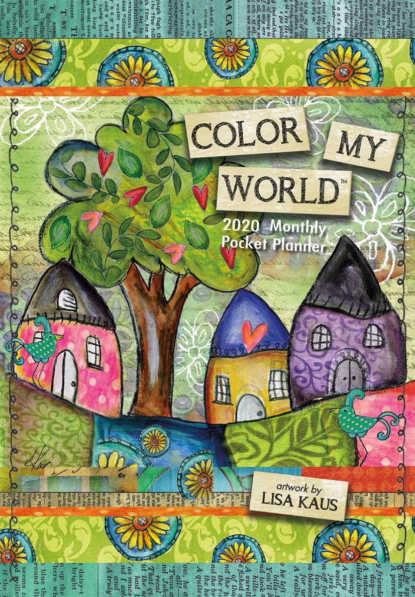 The LANG Companies Color My World 2020 Monthly Pocket Planner (20991003178)