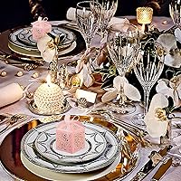 Vista 2 de COTOPHER 100Pcs Laser Cut Favor Boxes, 2x2x2.75in Small Gift Boxes for Presents, Party Wedding Favors Boxes with Ribbon, Mini Candy Boxes for Event