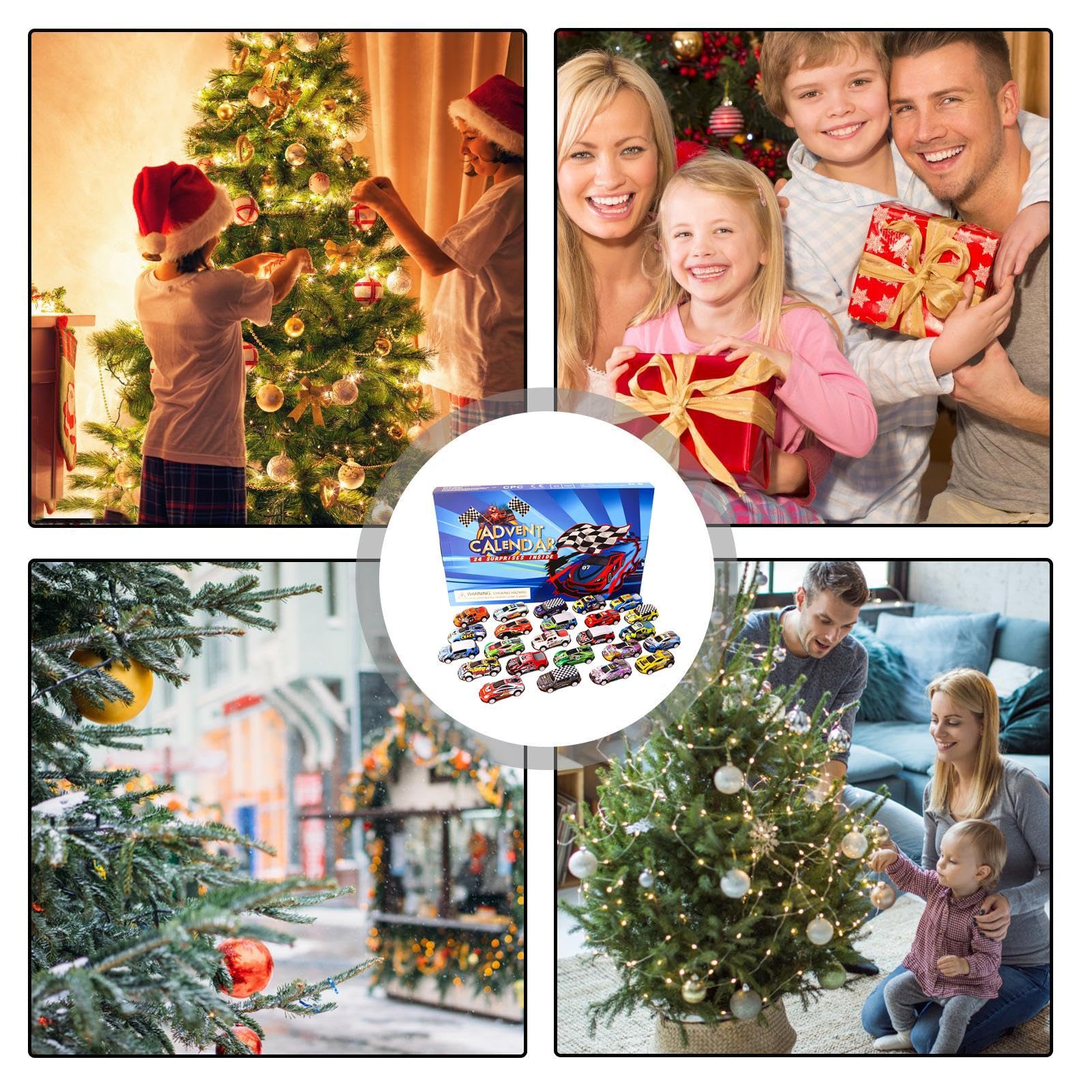 Amazon.co.jp: アドベントカレンダー 2024、24 日クリスマス