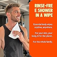 Vista 7 de Toallitas corporales HyperGo XL para mujeres y hombres – 30.5 cm x 30.5 cm Toallitas de limpieza corporal completas sin enjuague, 20