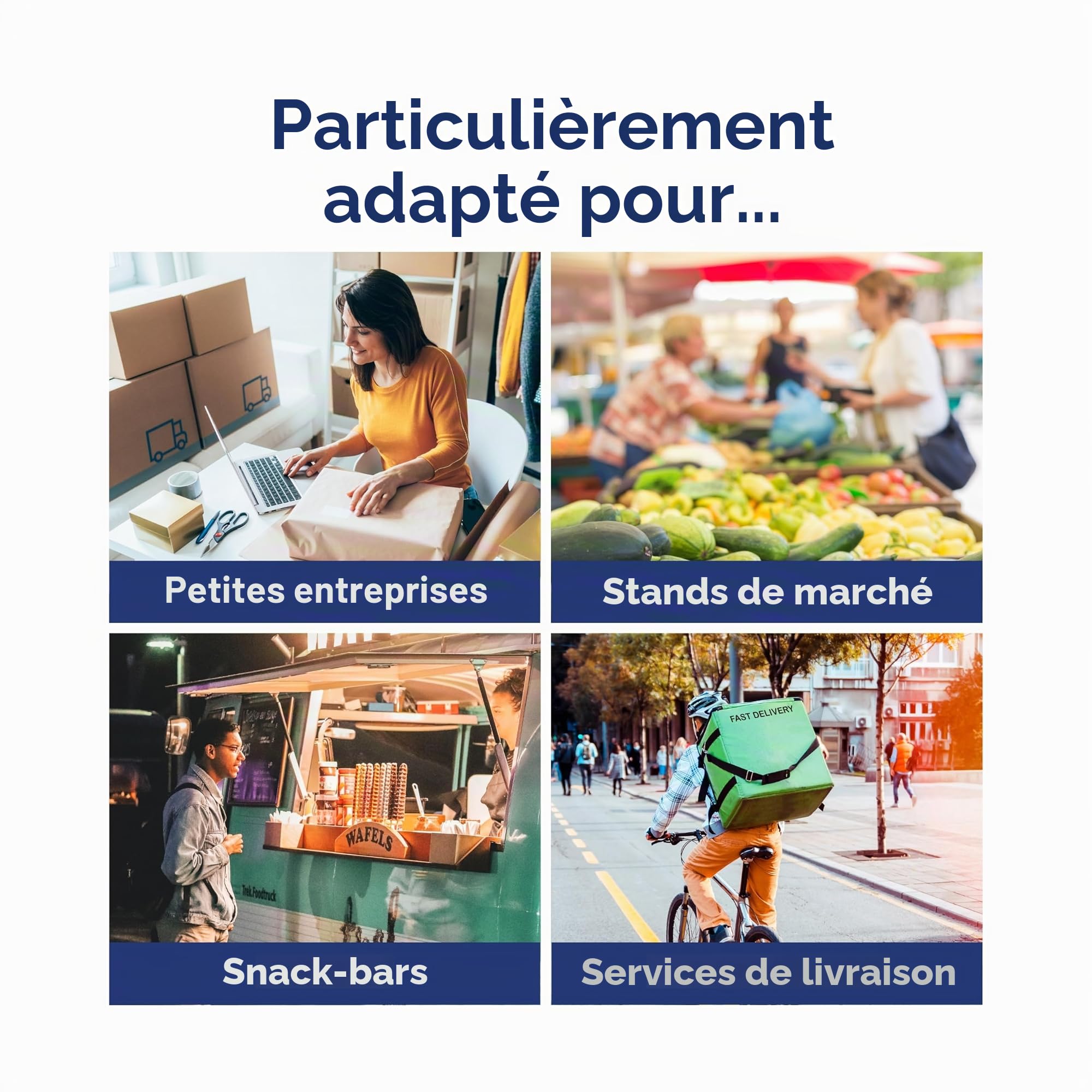 POKORNYS Blocs de caisse : blocs de reçus avec autocopiant pour les petits entrepreneurs I autocopiant