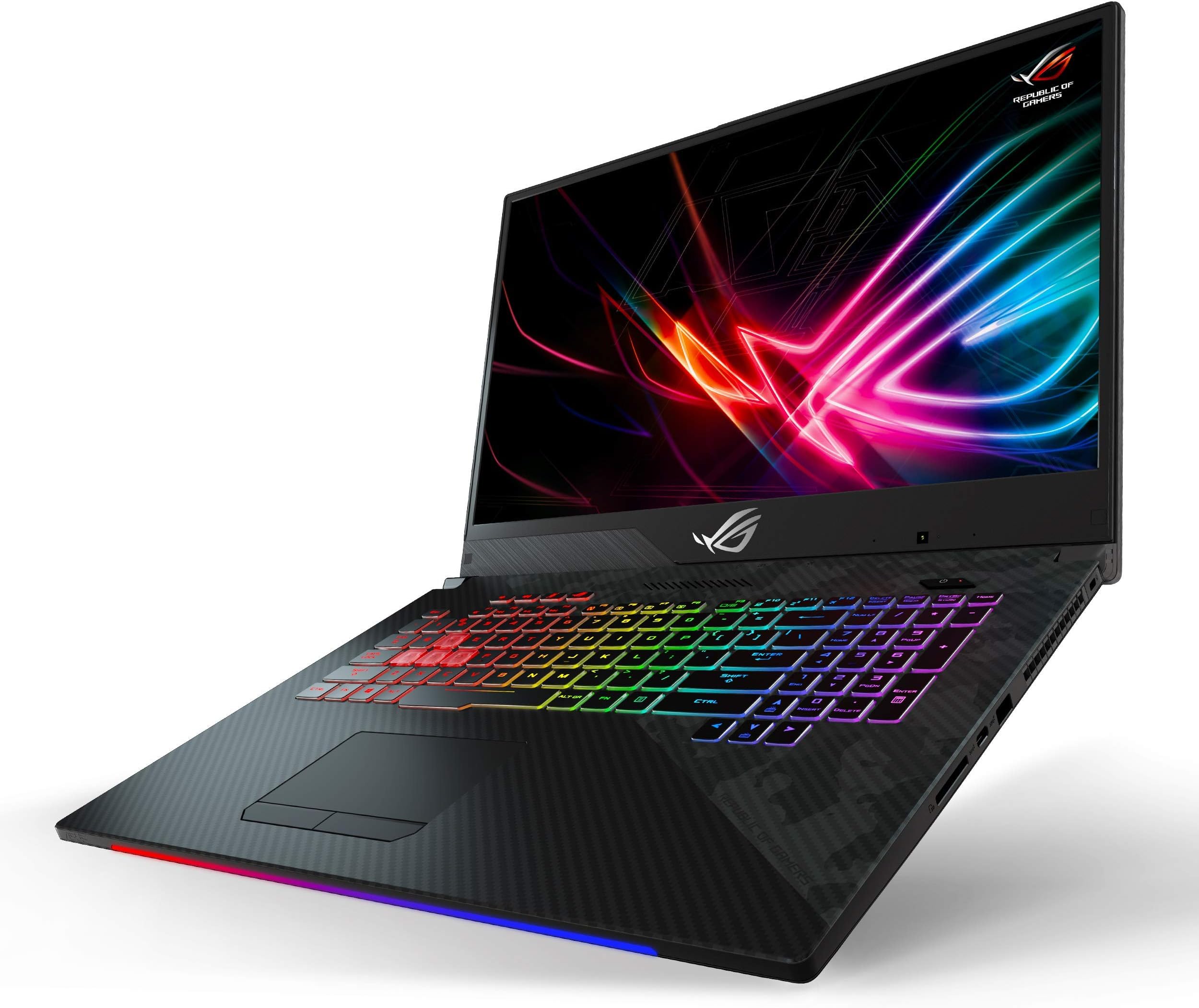 ASUS ROG Strix Scar II Gaming Laptop, 17” 144Hz IPS-Type Full HD, NVIDIA GeForce RTX 2060 6GB, Intel Core i7-8750H, 16GB DDR4 RAM, 512GB PCIe SSD, RGB KB, Windows 10 - GL704GV-DS74