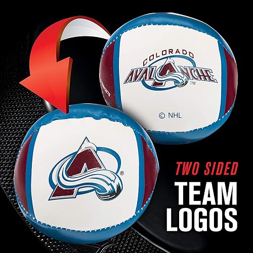 Vista 100 de Franklin Sports NHL Team - Juego de mini palos de hockey suaves – NHL Team de espuma suave Mini palo de hockey y pelota – Gran juguete para niños