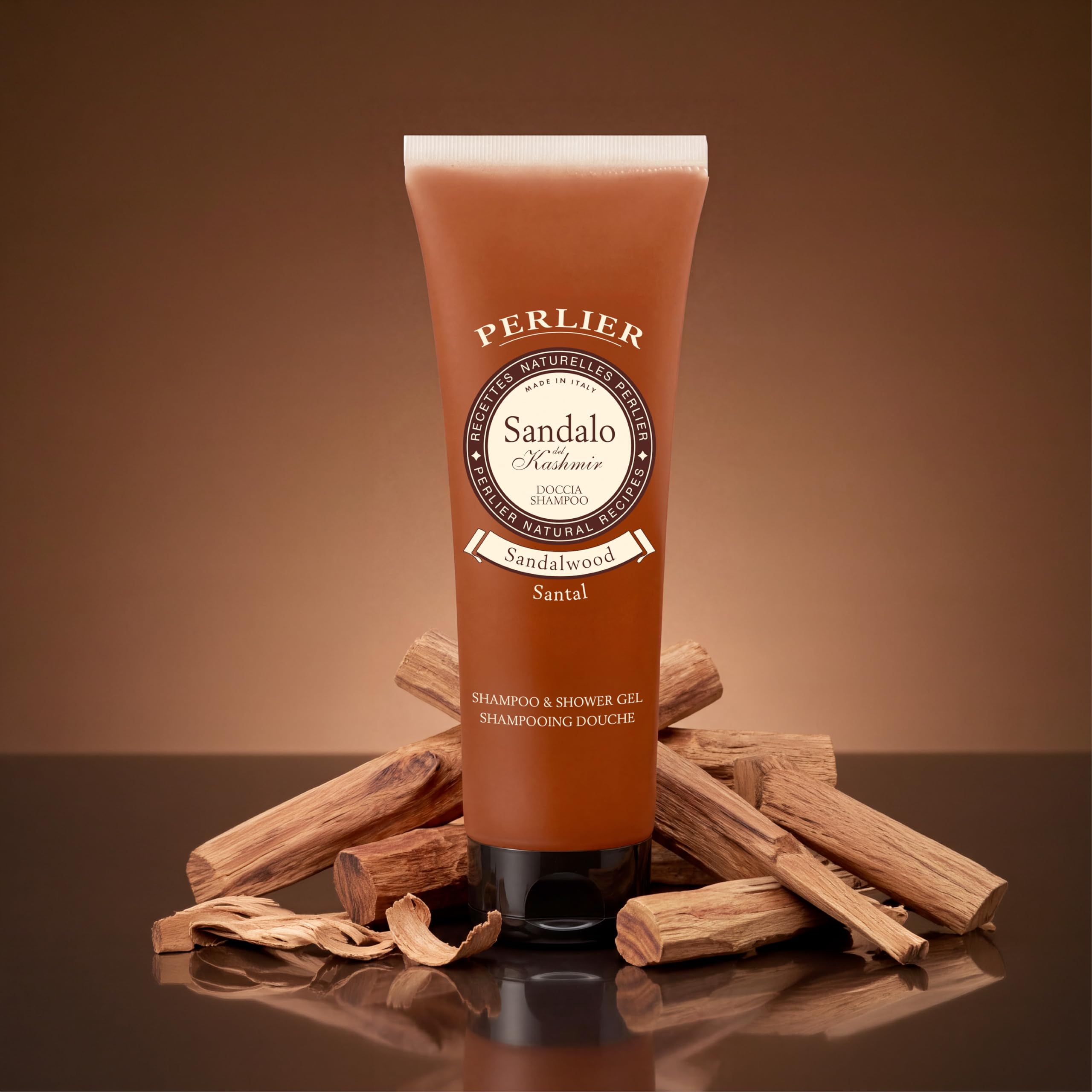 Perlier Doccia Shampoo Sandalo, 250ml