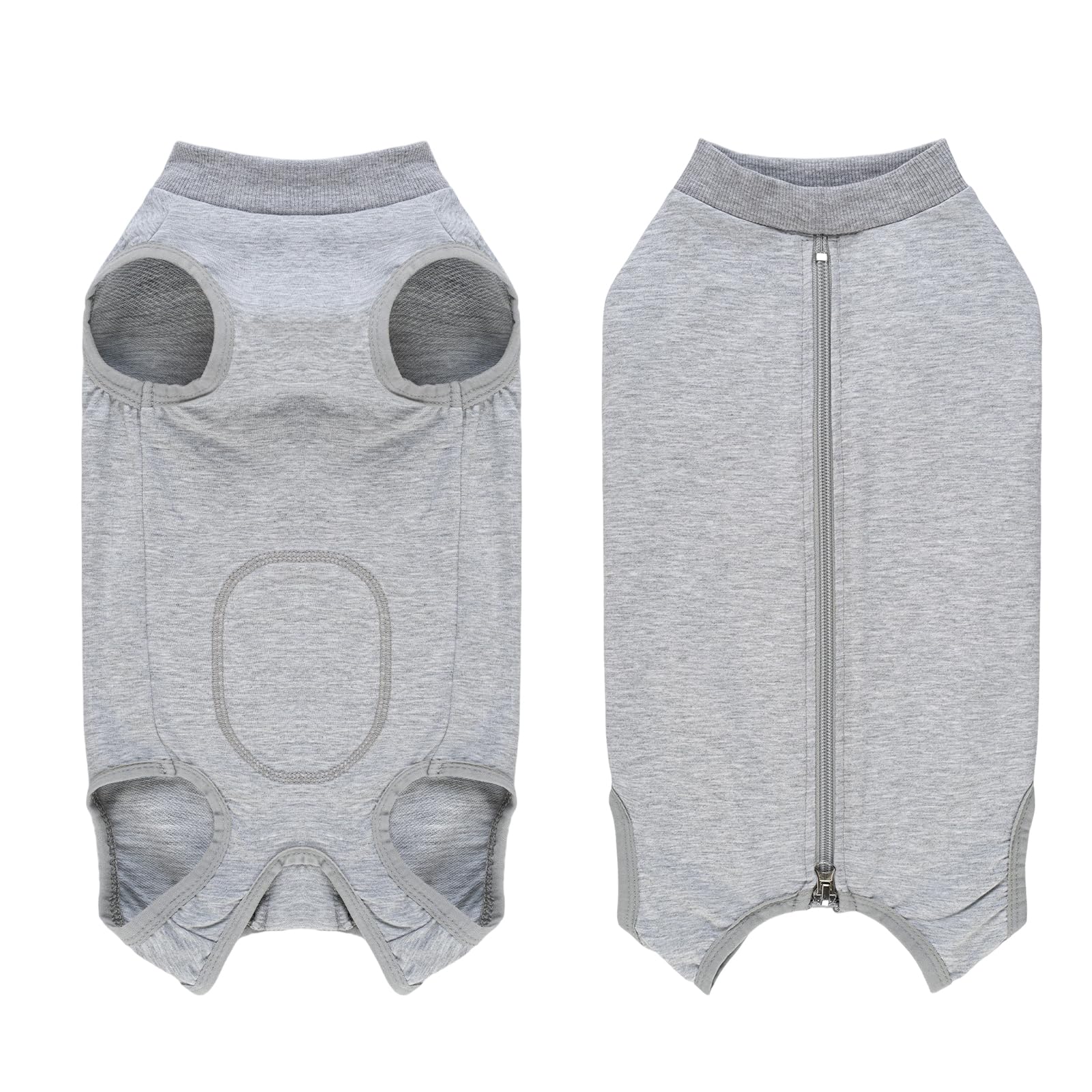 FEimaX Traje de Recuperación para Perros Después de la Cirugía Body Postoperatorio Perro Protector de Heridas Abdominales Chaleco de Recuperación Quirúrgica para Perros Gatos Machos y Hembras