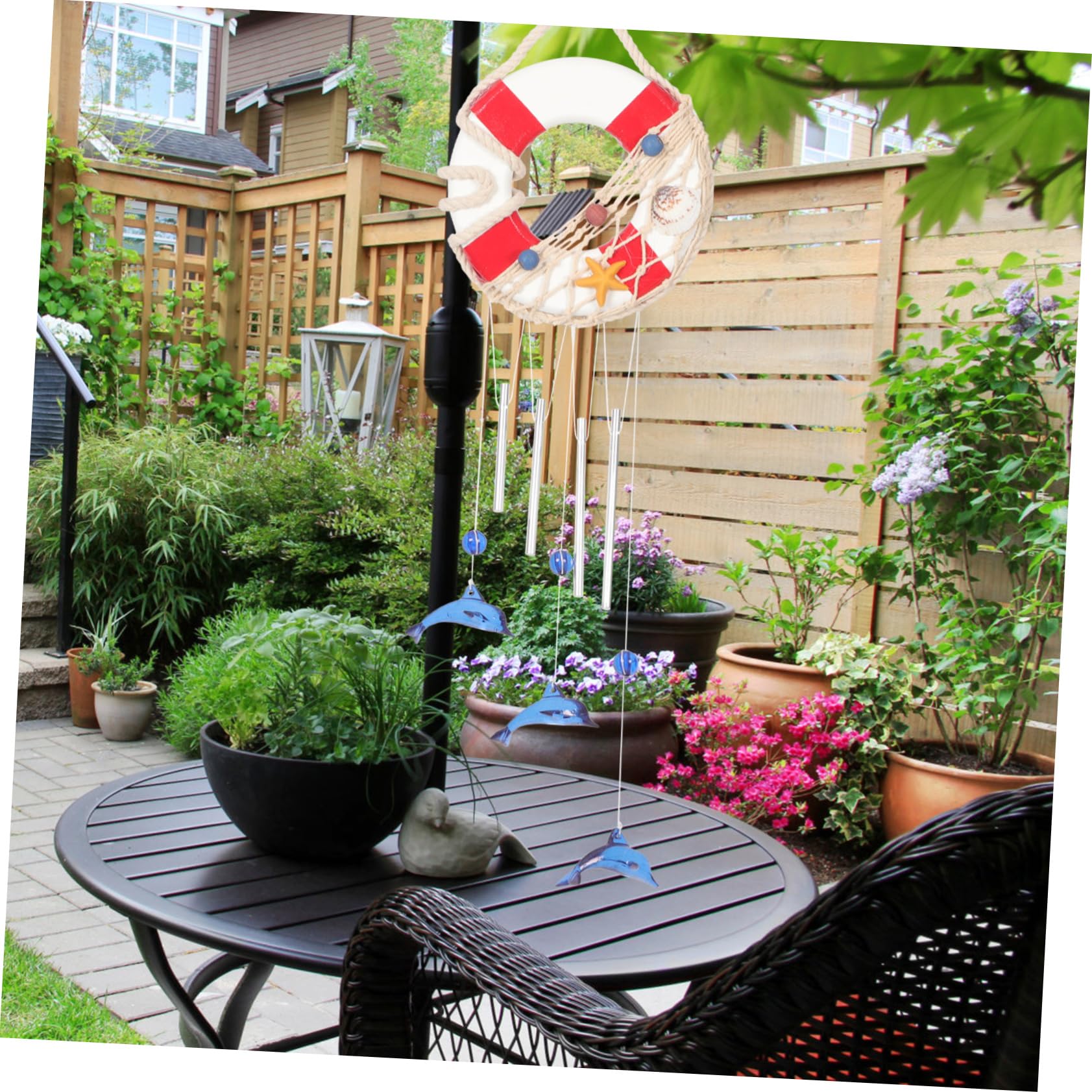 SUPVOX Decorative Wall Hanging Mediterranean Style Pendant for Beach Theme Decor Stylish Ornament for Coastal Home Aesthetic Wall Art for Unique Spaces