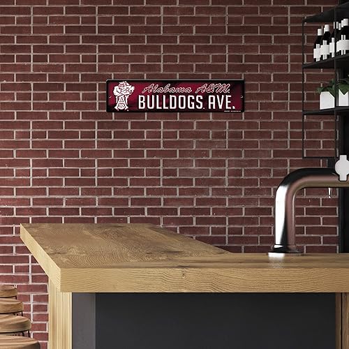 Miniatura 3 de Rico Industries Letrero de plástico de la NCAA de plástico de 4 x 16 pulgadas