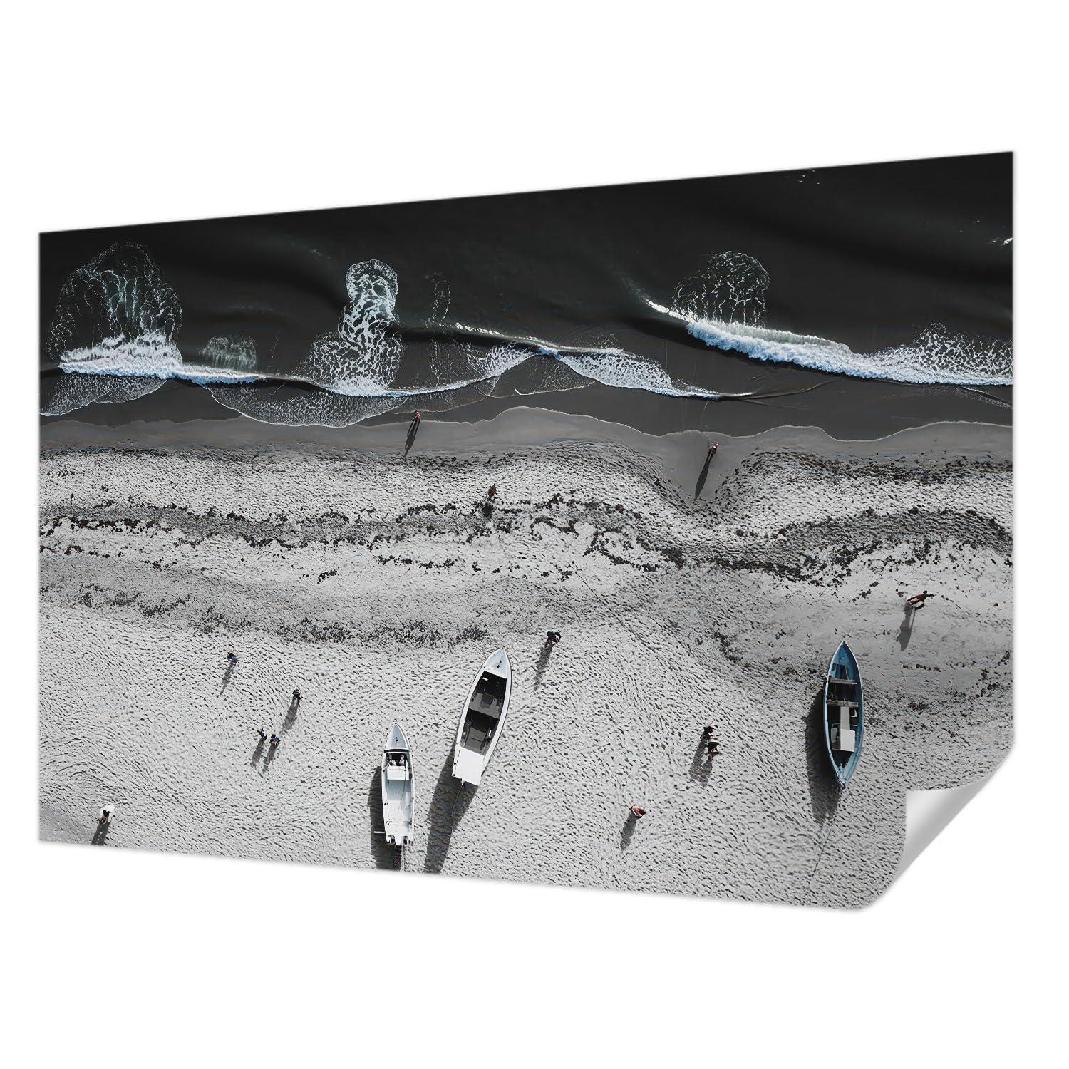 Papier peint auto-adhésif Tulup 104x70 cm décor plage pour salon