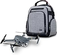 Vista 10 de USA Gear Mochila compacta para drones – Funda para dron cuadricóptero RC compatible con DJI Mini 4K, DJI Mini 3, AVIALOGIC, Controller y más