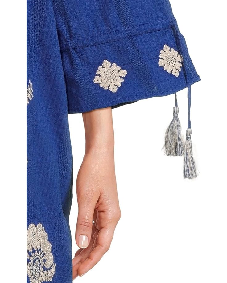 Johnny Was Tie Front Kimono Sleeve Dress (slip) - #4 of 4