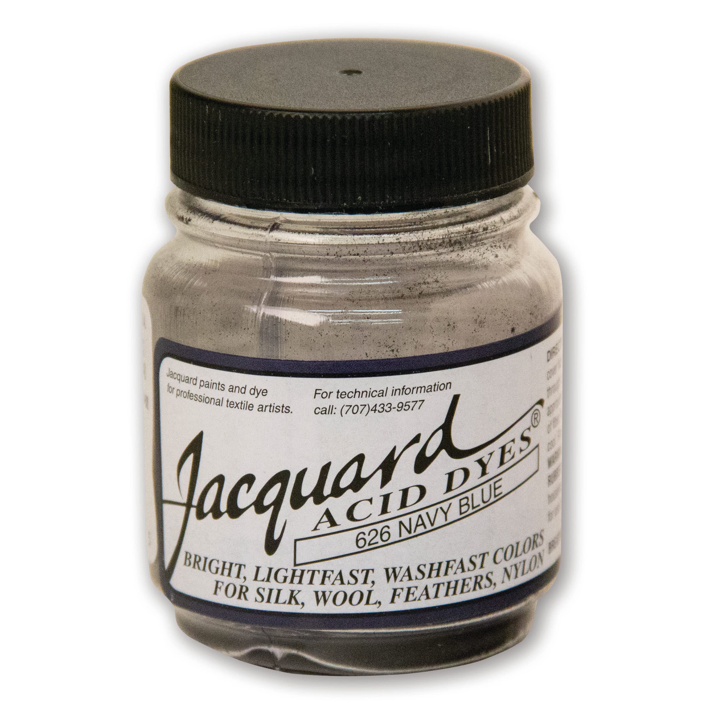 JAC-626 Jacquard Acid Dyes .5oz-Navy Blue