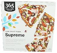 Vista 1 de 365 By Whole Foods Market, Supreme - Pizza de corteza fina, 14.5 onzas