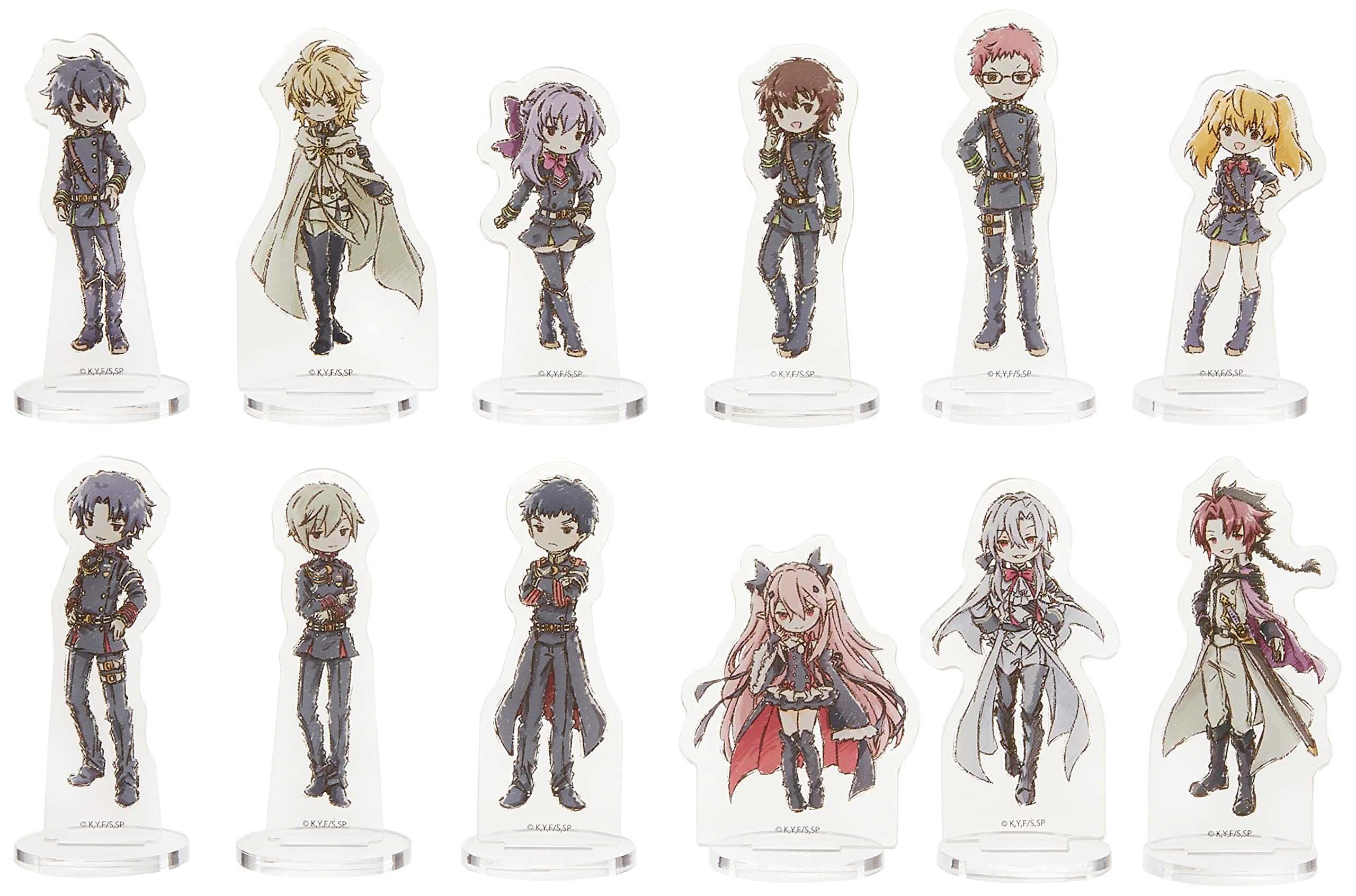 【希少】終わりのセラフ グラフアート アクリルぷちスタンド Amazon.co.jp: 終わりのセラフ 01 グラフアート アクリルぷち