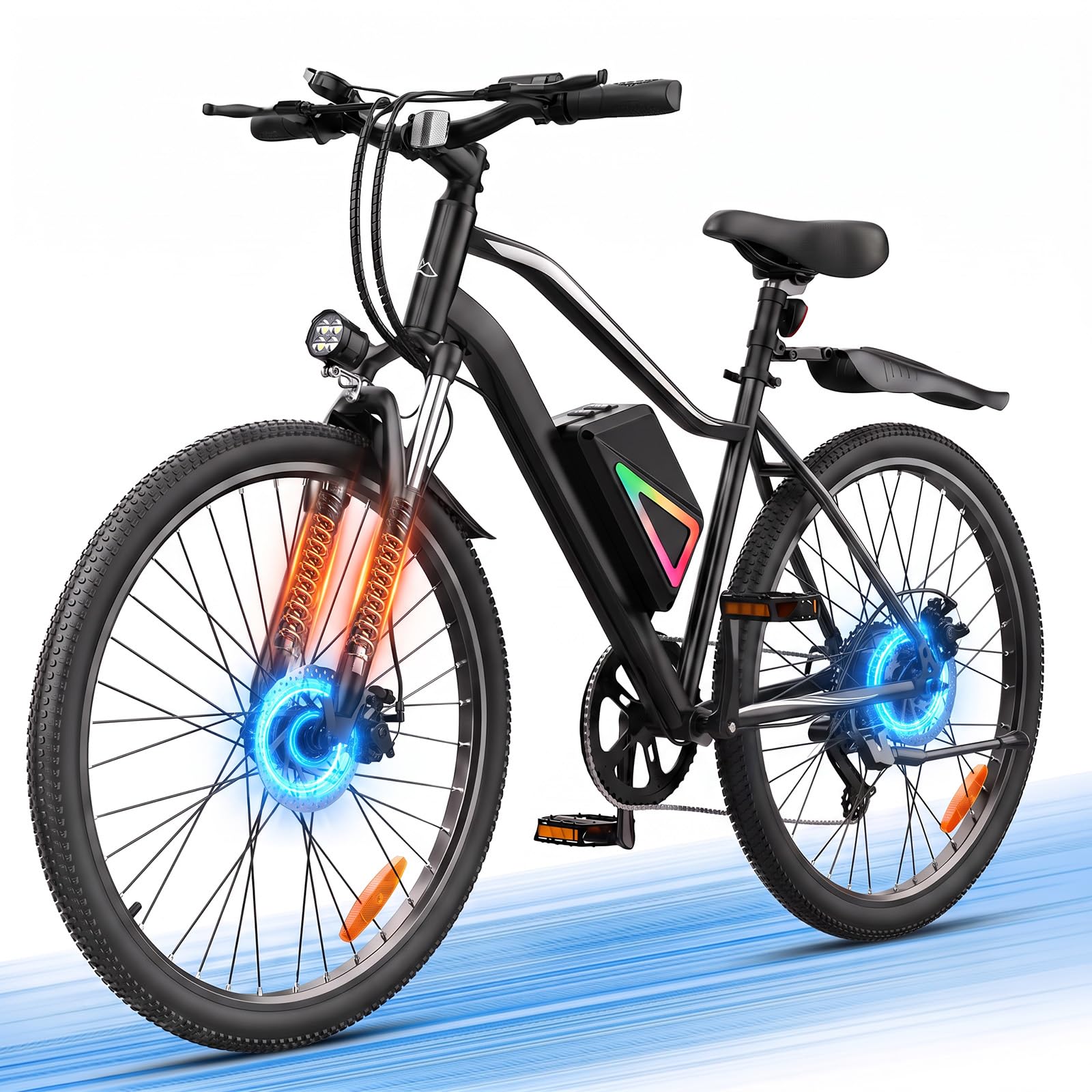 Electric Bike for Adults, 1500W /1000W Peak Motor 14" & 26" Ebike | 65/50/25 Miles Ebikes…