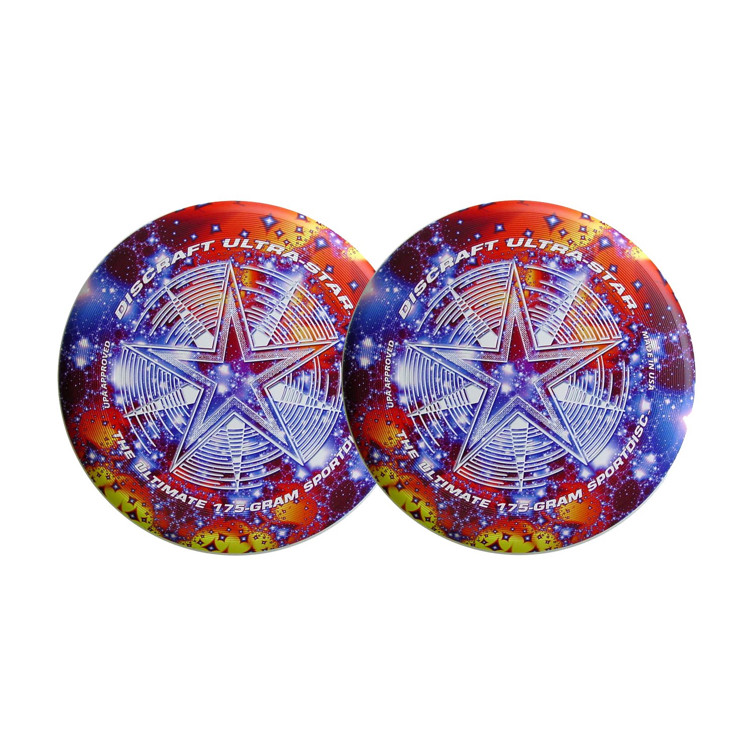 Discraft SuperColor Ultra-Star 175g Starscape Ultimate Disc 2 Pack
