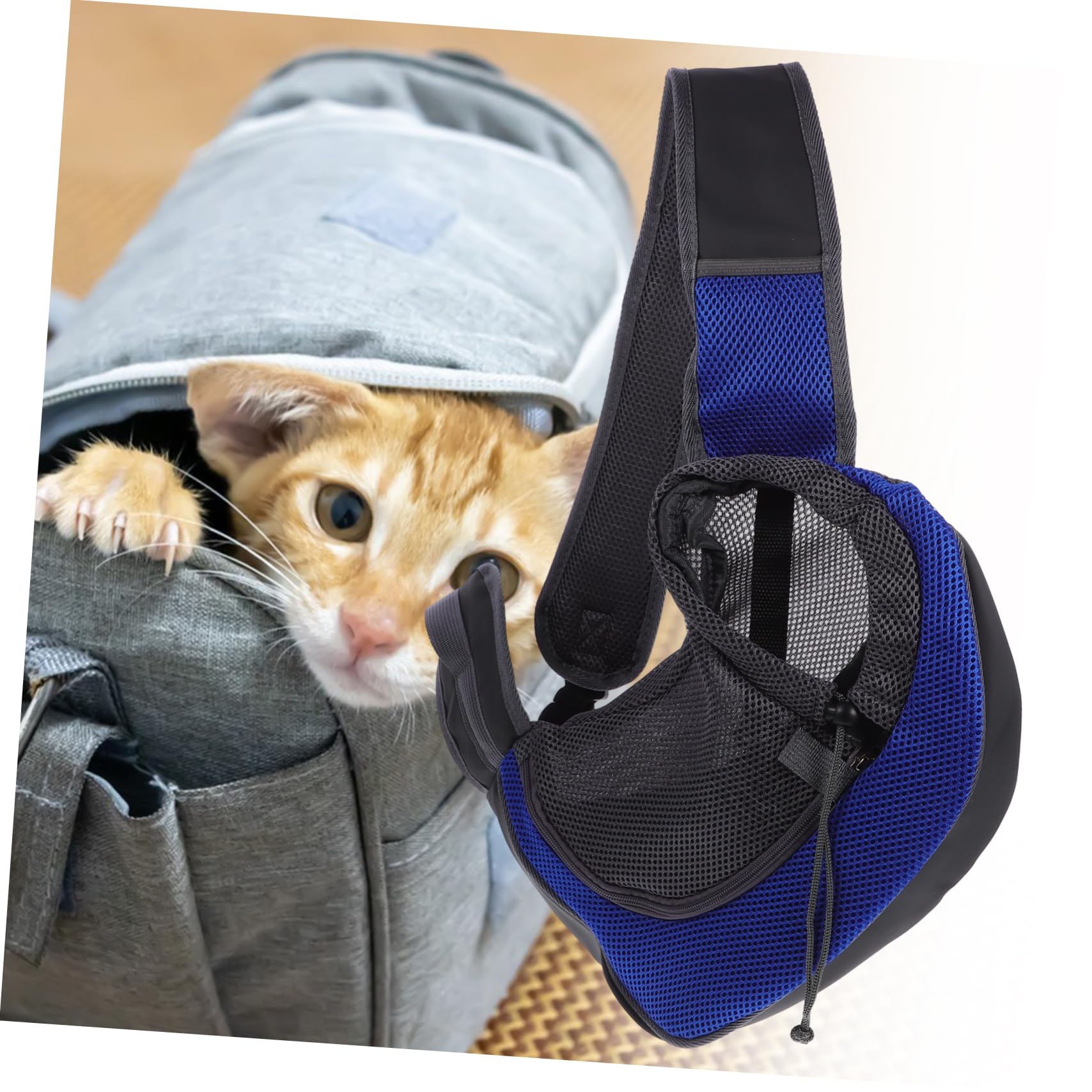 BESPORTBLE 2 Pz Trasportini Per Animali Domestici Viaggio Del Cane Borsa Da Viaggio Per Cani Borsa a Tracolla Portaborse a Tracolla Sicuro Da Viaggio Scatola Per Animali Domestici Il Retro