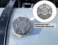 Vista 7 de Tapa de combustible diesel de aluminio sin bloqueo nominal de 3 1/2" para internacionales seleccionados
