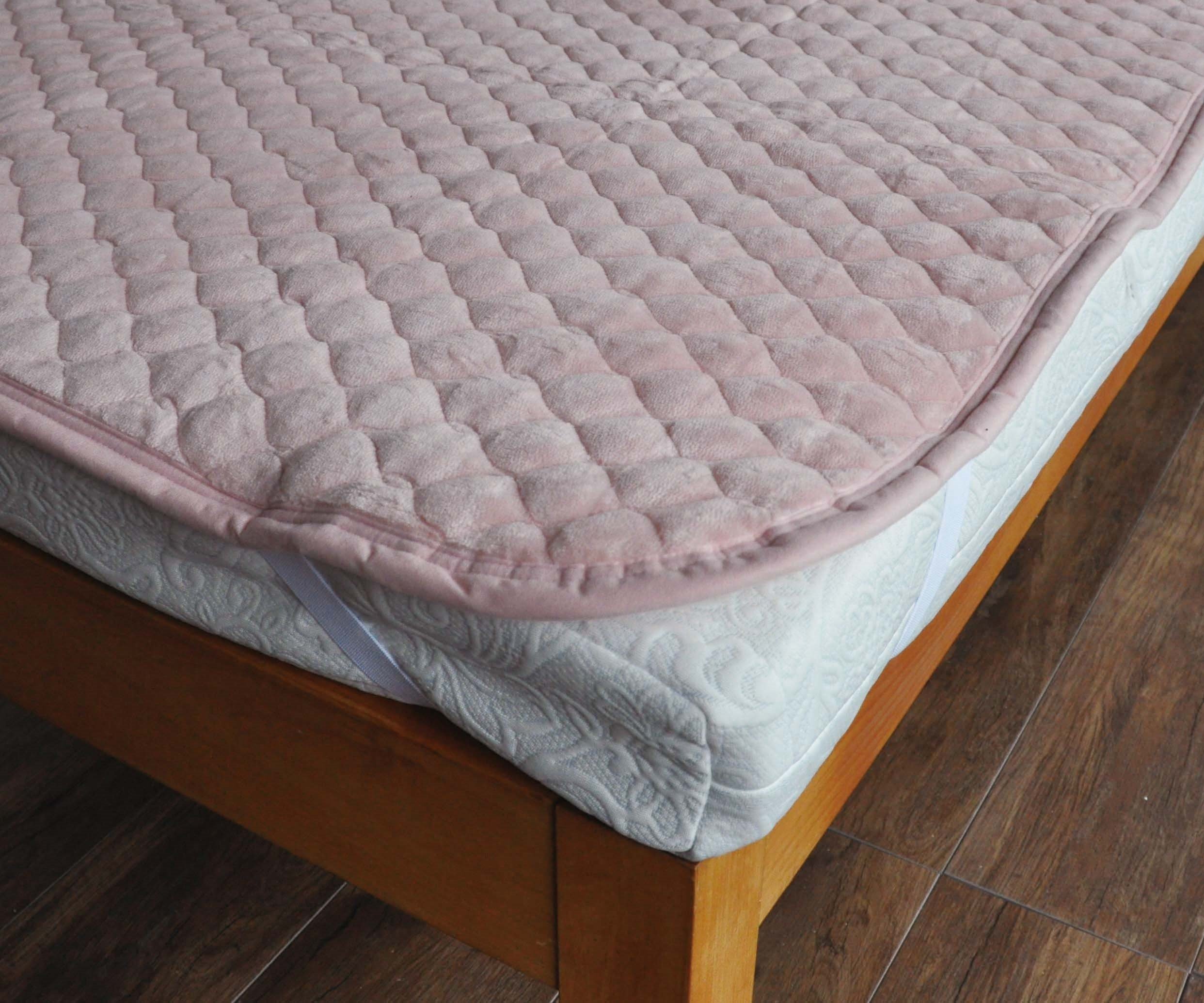 ダルマックス　遠赤外線　綿マイヤーパッド　敷パッド　153×195 ワイドダブル ダルマックス 遠赤外線 綿マイヤーパッド 敷パッド 153×195