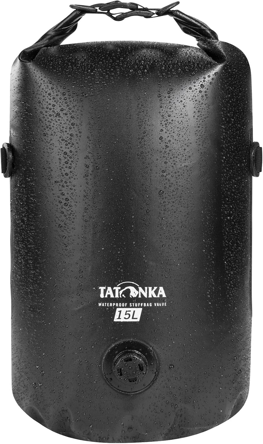 Tatonka Unisex - Adult WP Stuffbag Valve 15L Bag, Black, 15 Litres