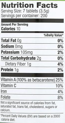 Miniatura 3 de Pines Hierba de trigo orgánica, 1400 tabletas