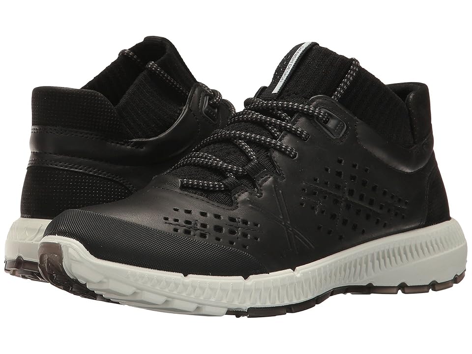

ECCO Intrinsic TR Midcut (Black/Black) Women's Lace up casual Shoes