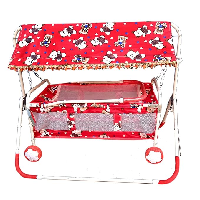 Baby Cradle Cot Cum Stroller Jhula av0124