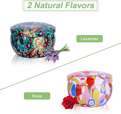 Miniatura 5 de Juego de 9 velas perfumadas para mujer, paquete de 9 velas de aromaterapia para el hogar, vela de soja de larga duración de 180 horas, vela de