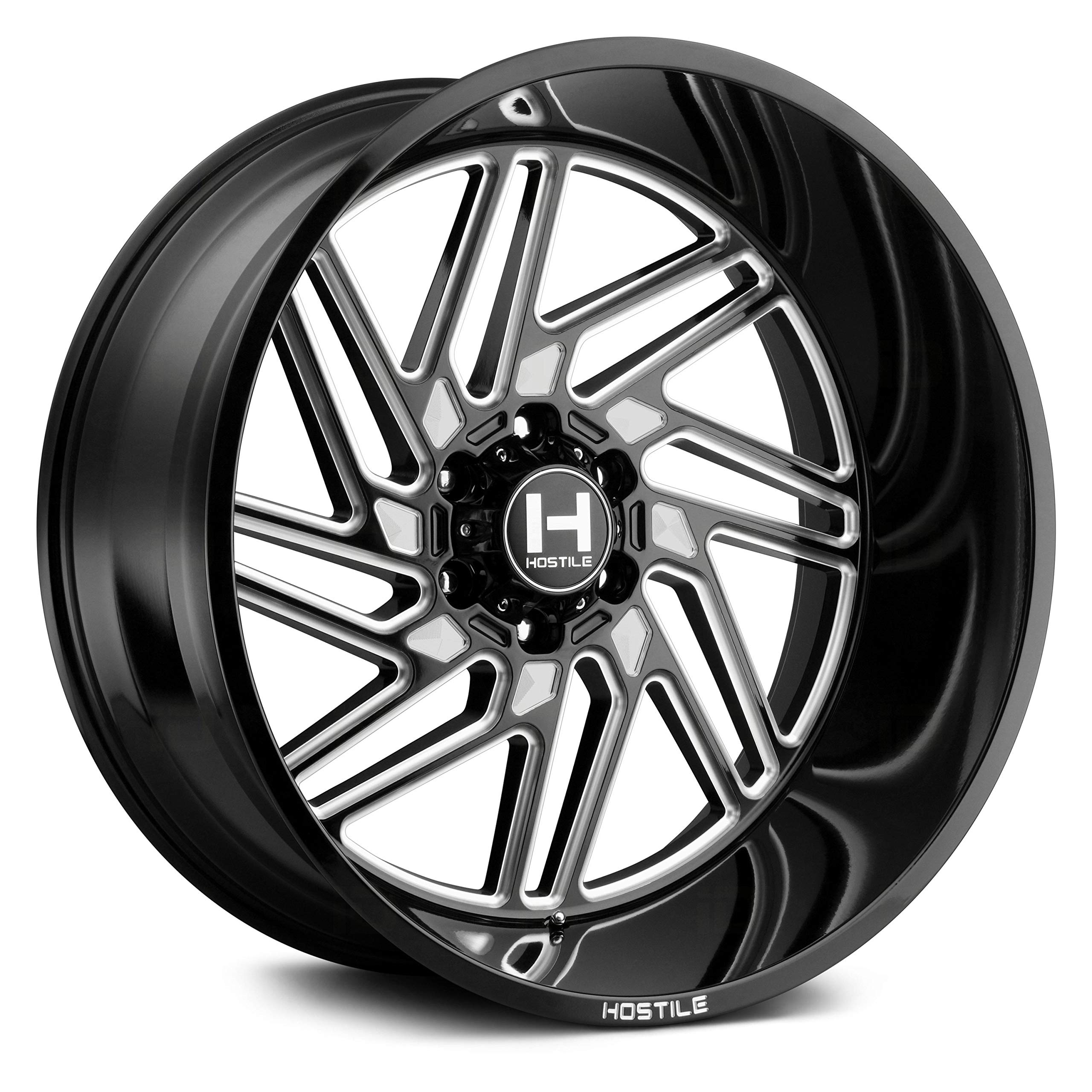 Amazon.com: Hostile H116 Jigsaw Custom Wheel - Blade Cut Rims - 20 