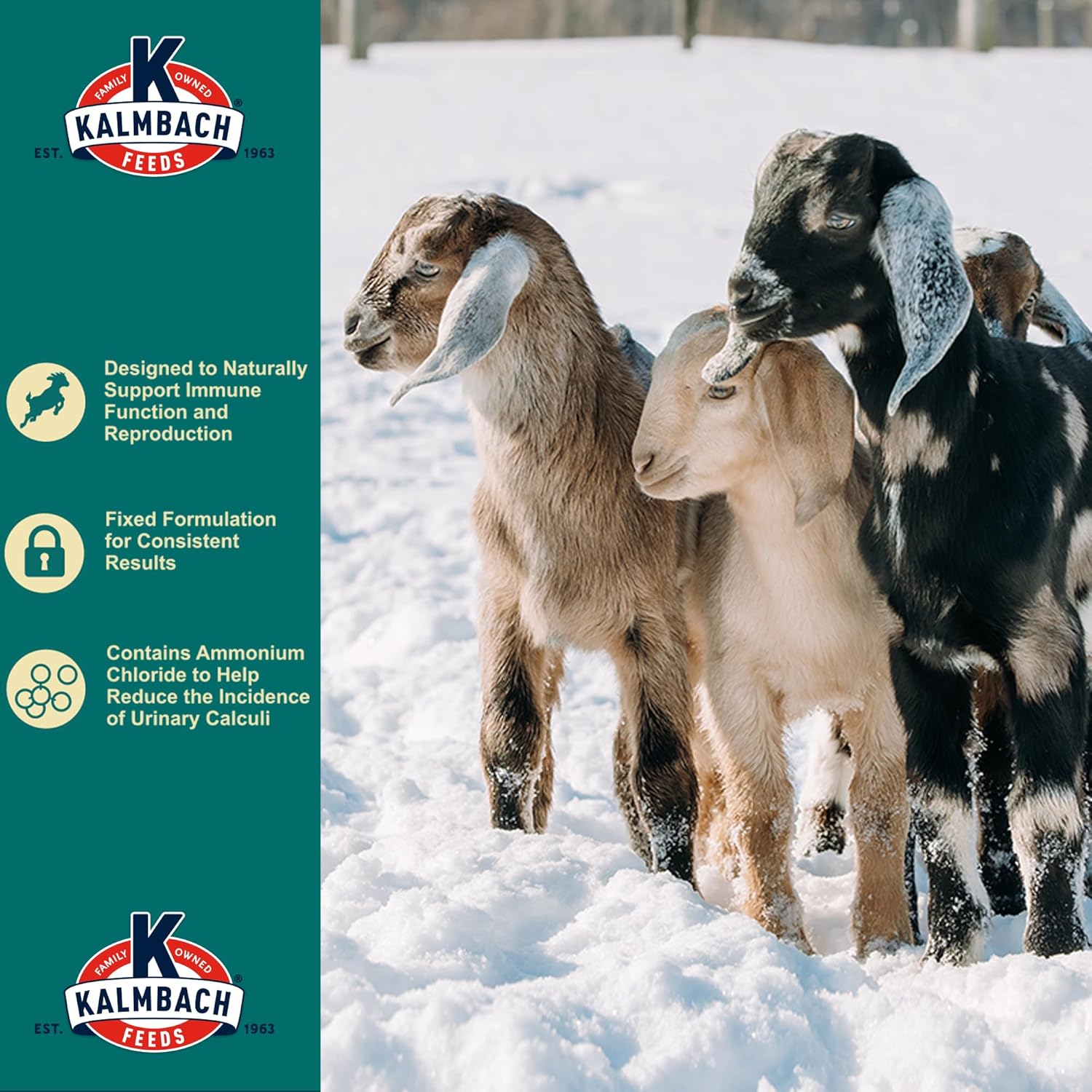 Kalmbach Feeds Goat Granola Soy Free Extraordinary Goat Feed, 30 lb