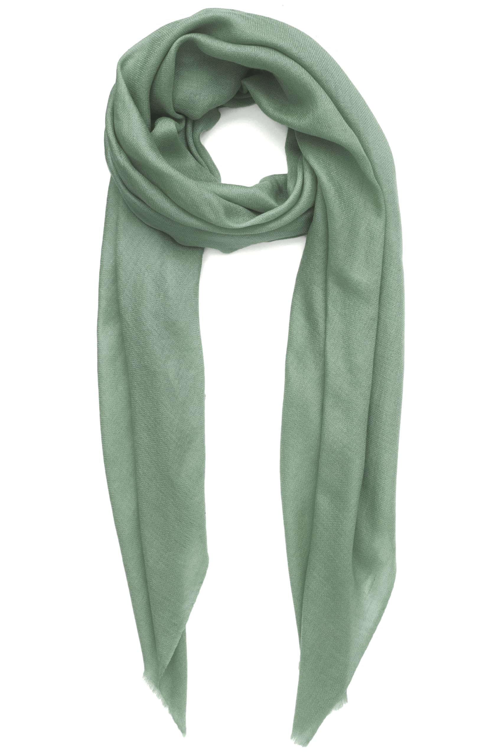 Écharpe en cachemire Fabriqué au Kashmir (boîte cadeau) Élégant laine mérinos Soie Mélange de cachemire doux Long foulard Femmes Hommes Pashmina Automne Hiver