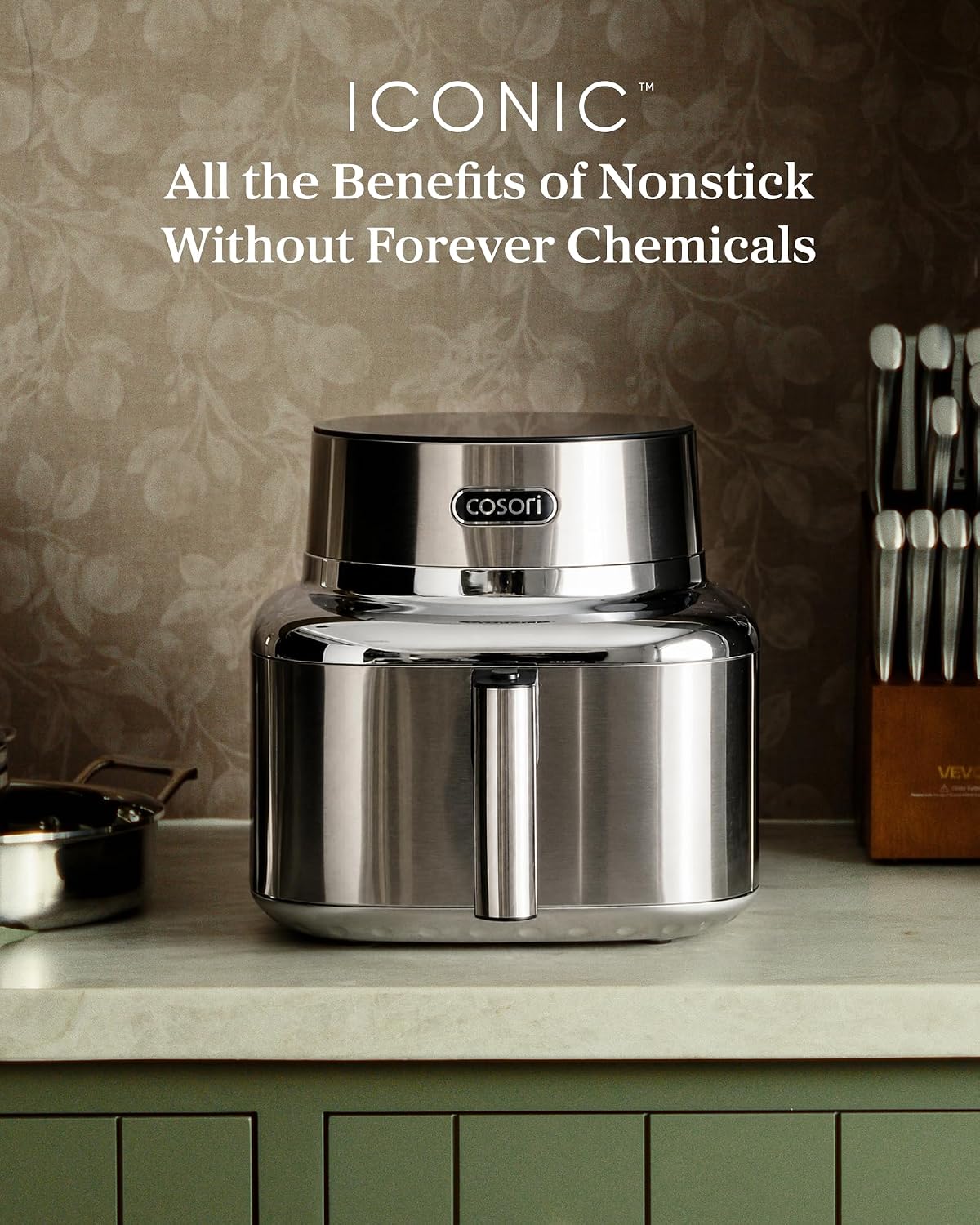 Cosori Iconic stainless body