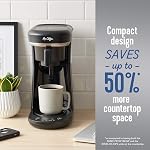 Mr. Coffee Coffee Maker, Programmable Coffee Machine for Single Serve or Carafe Coffee, 10 Cups, Black