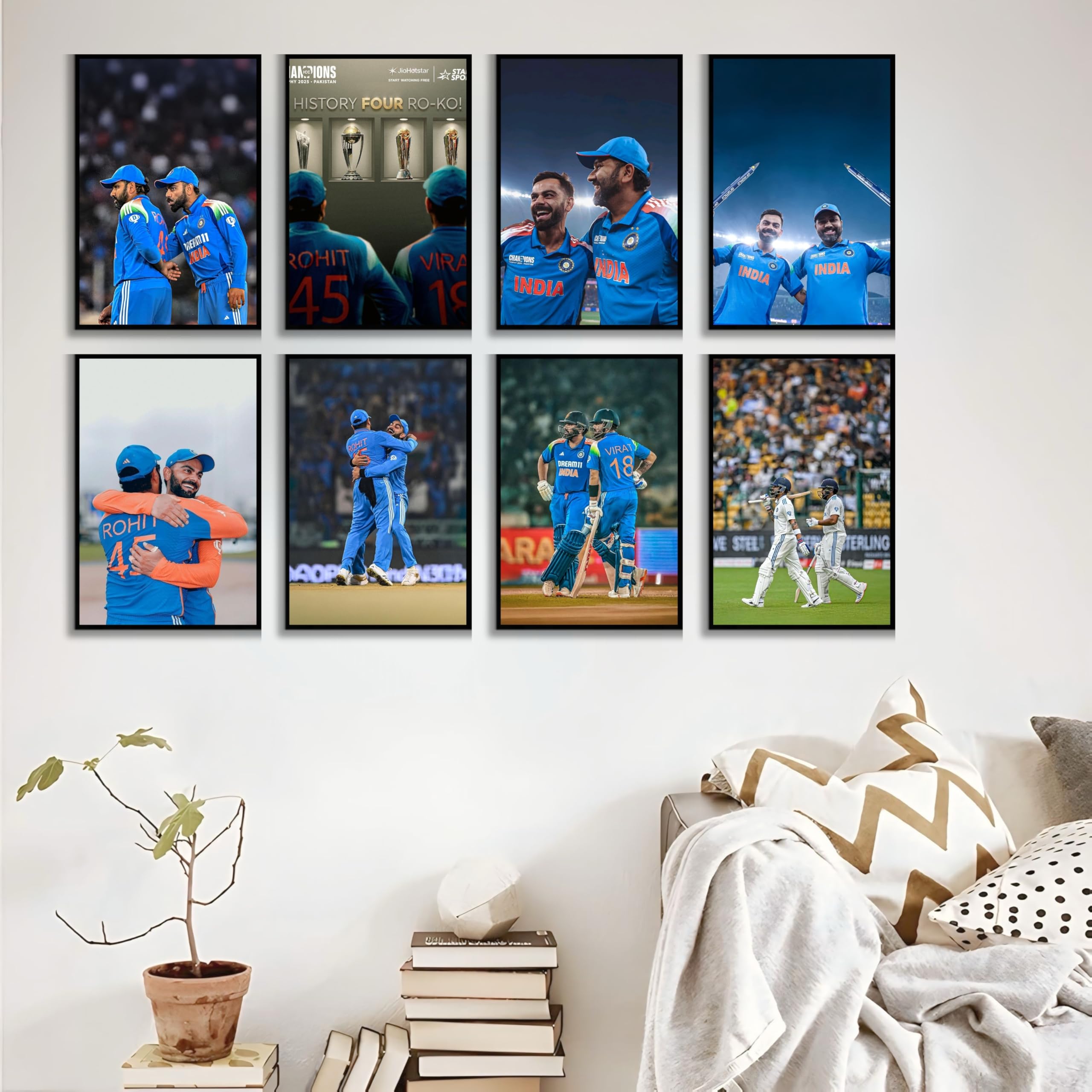 Shubman Gill Cricket Posters - A4 Wall Art -15